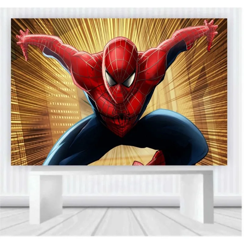 Painel em lona Homem Aranha (100x65cm) mod32