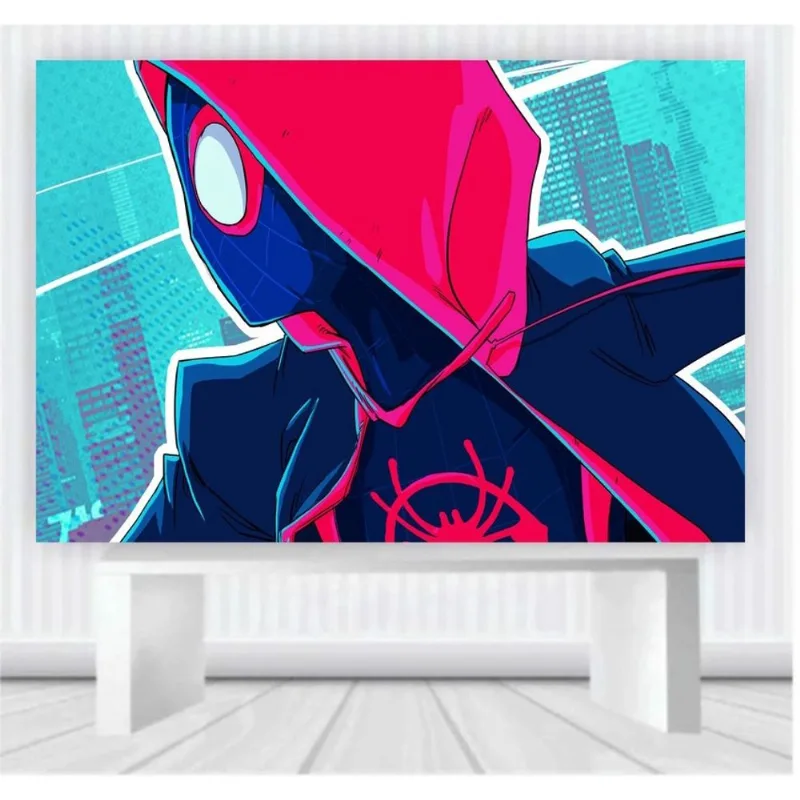 Painel em lona Homem Aranha (100x65cm) mod39