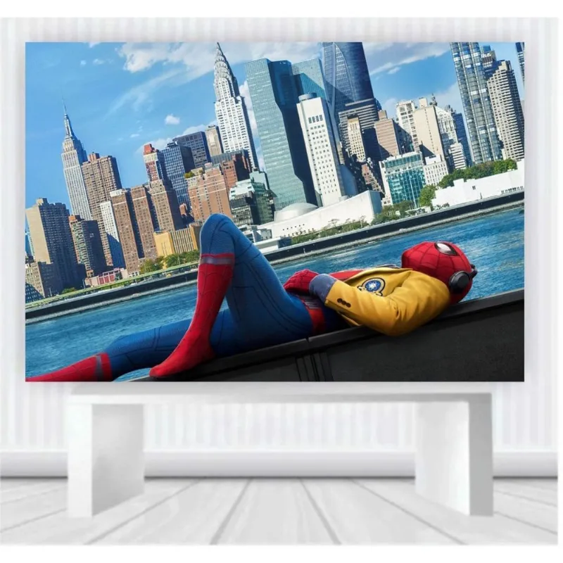 Painel em lona Homem Aranha (100x65cm) mod40
