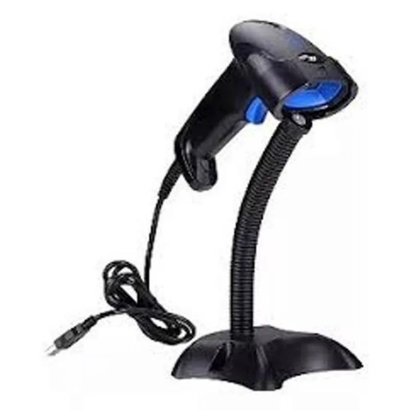 Leitor Cod. Barras C/Suporte Knup C/Fio Kp-1017A +
