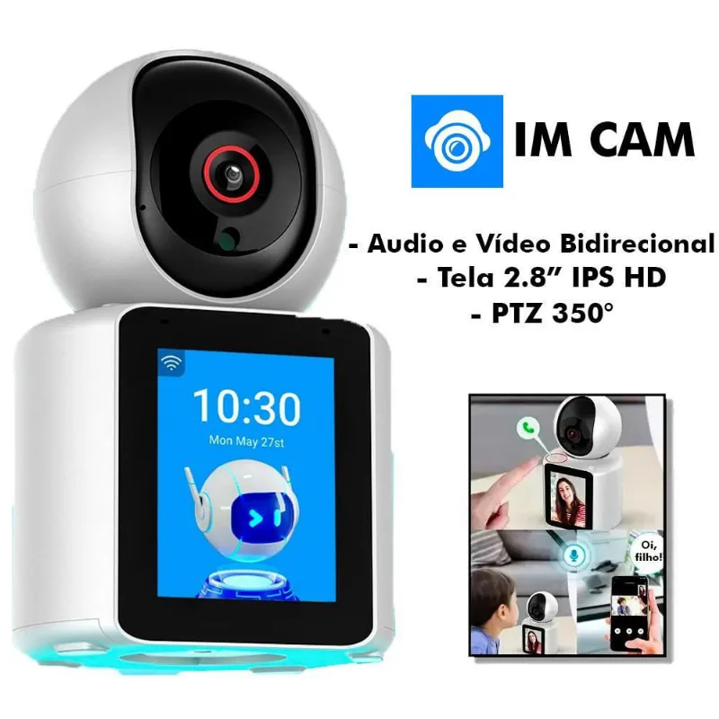 Camera Ip, Bidirecional, Baba Eletrônica-Ipega Kp-Ca204