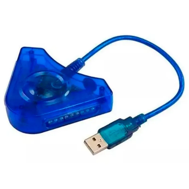 Adaptador Usb Para Controle Pst2 2 Controles Kp-ad148 Knup - KNUP