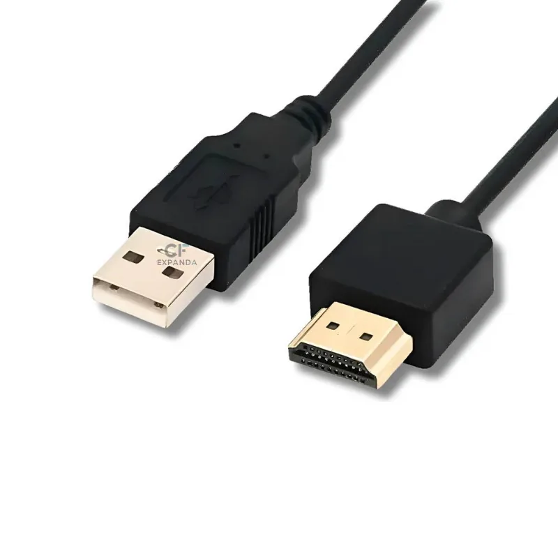 Cabo Adaptador USB Para HDMI KP-YP5021 1,5 Metros Preto (MP)