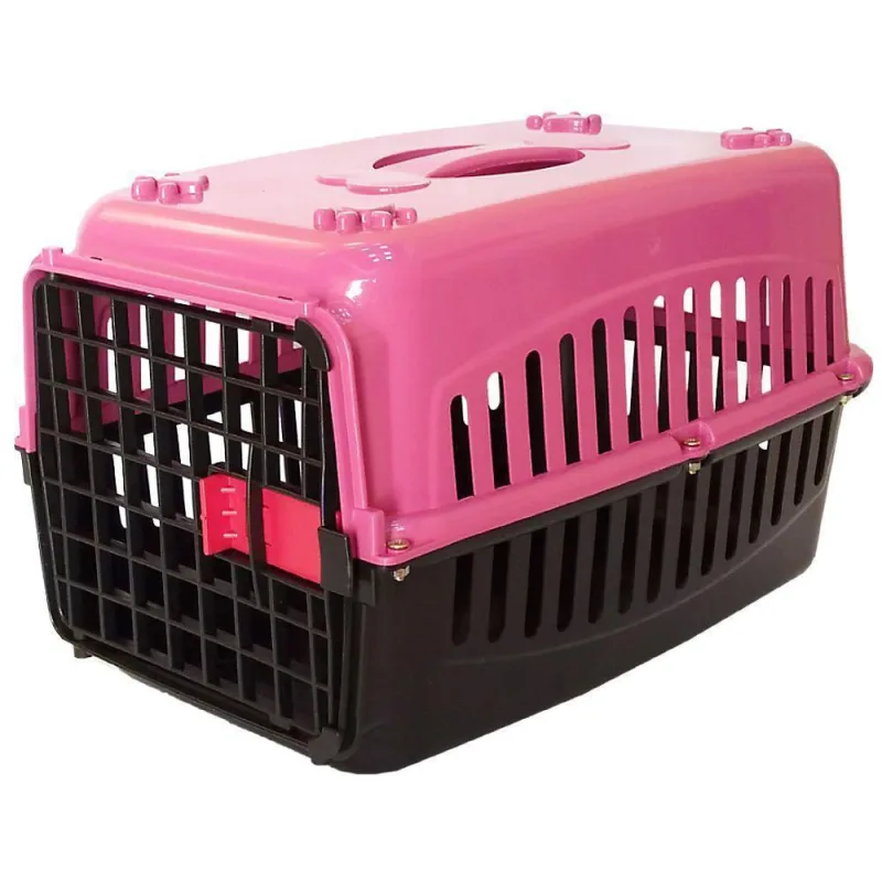 Caixa De Transporte Cães N3 - Rosa - Não Disponível