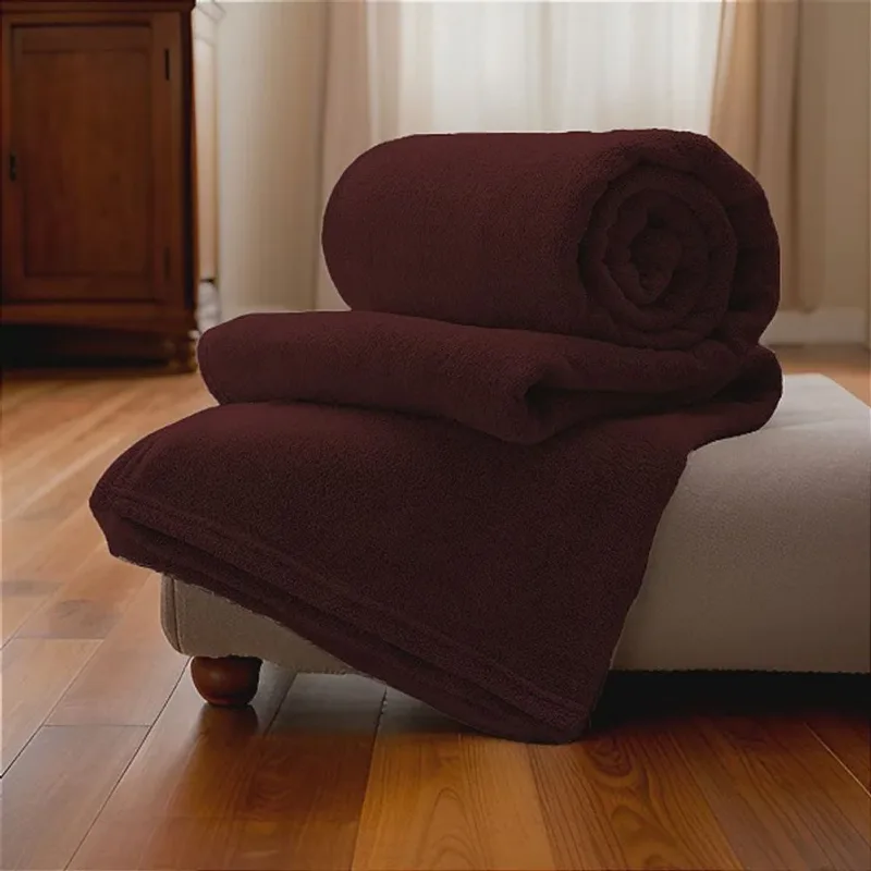 Kit 2 Mantas Cobertor Casal Microfibra Fleece Casa Dona