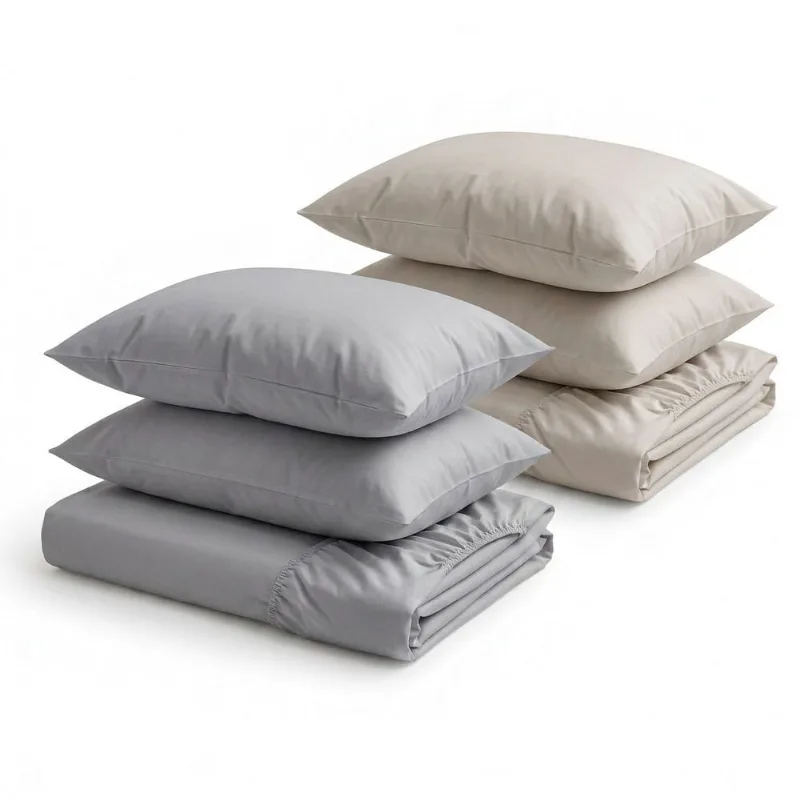 Kit 2 Jogos De Cama Casal 3 Peças 400 Fios Ponto Palito Toque Macio Premium Casa Dona