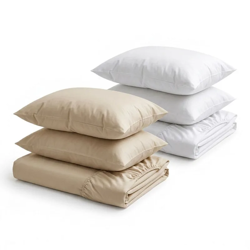 Kit 2 Jogos De Cama King 3 Peças 400 Fios Ponto Palito Toque Macio Premium Casa Dona