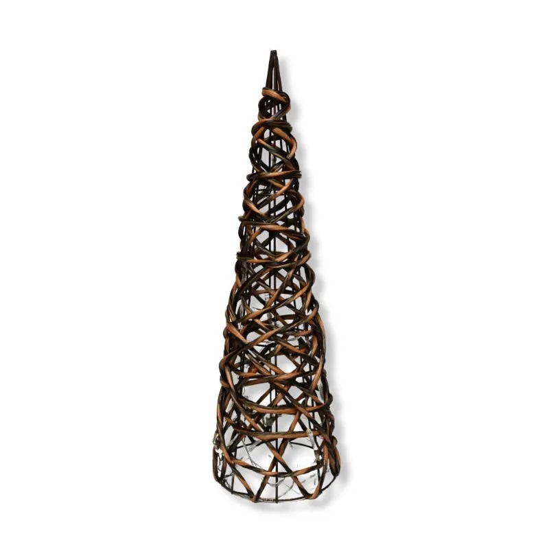 Árvore De Natal Cone Tok Rústica Com LED 40cm (MP)
