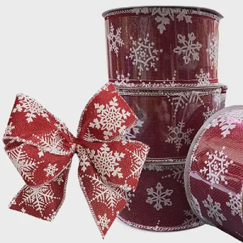 Fita Decorativa Aramada Para Guirlanda Árvore Laço De Natal