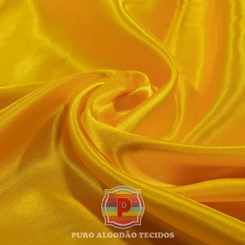 Cetim amarelo