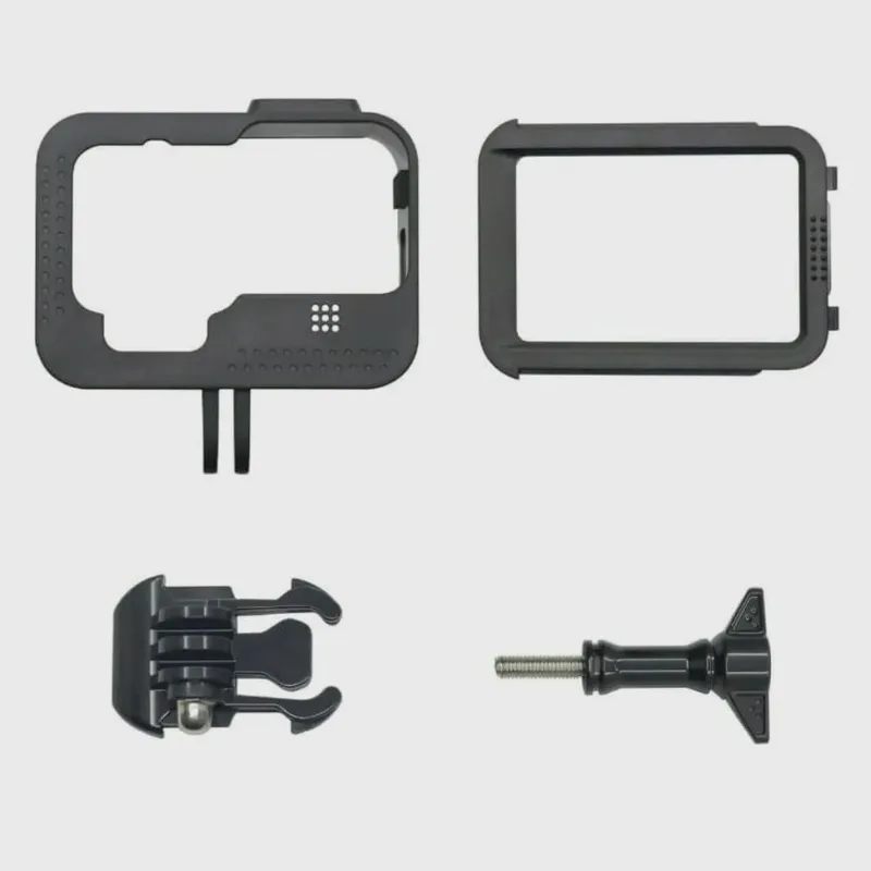 Frame Moldura Case para GoPro 9, 10 e 11 Black