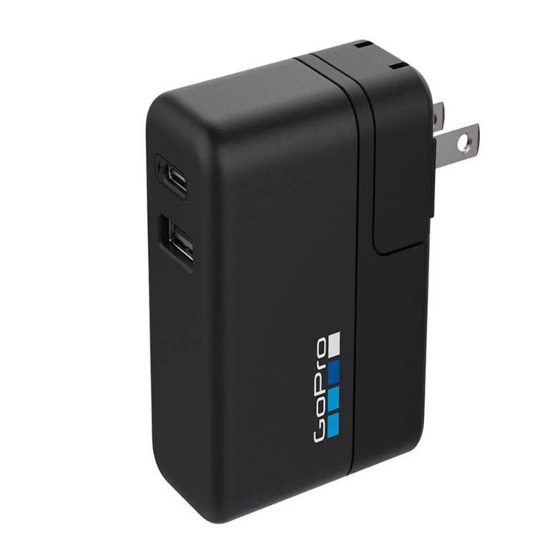 Carregador De Parede Dual Supercharger Original Para Gopro