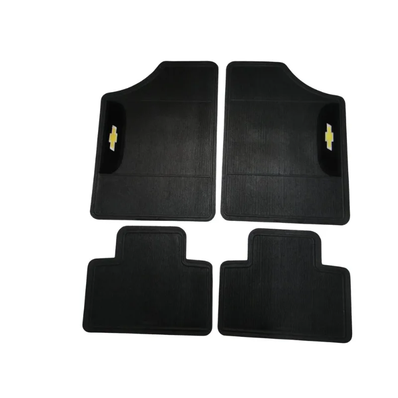 Tapete Borracha Pvc Com Bordado Bordado Gm