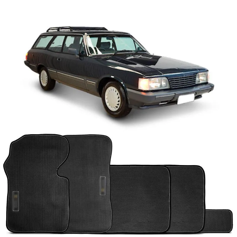 Tapete Automotivo Caravan 1992 Borracha Pvc