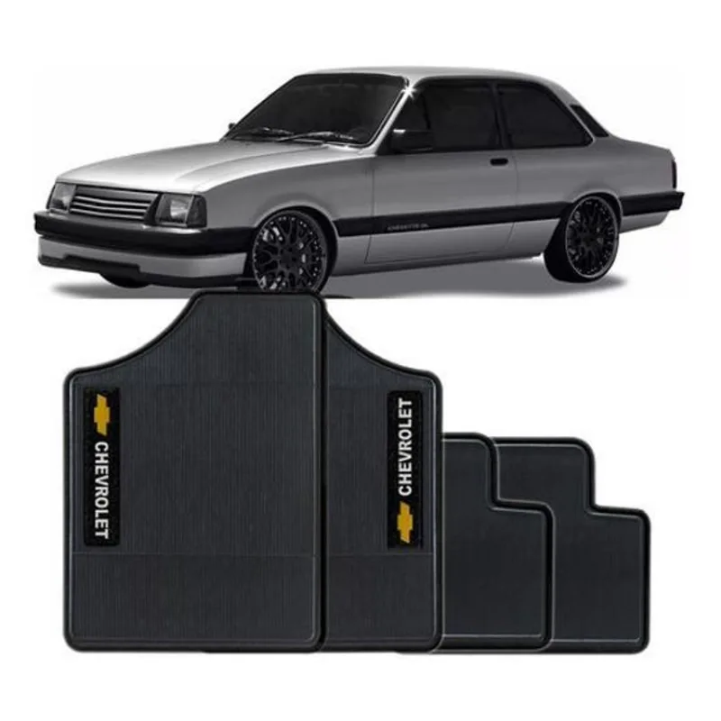 Tapete Automotivo Chevette 1992 Borracha Pvc