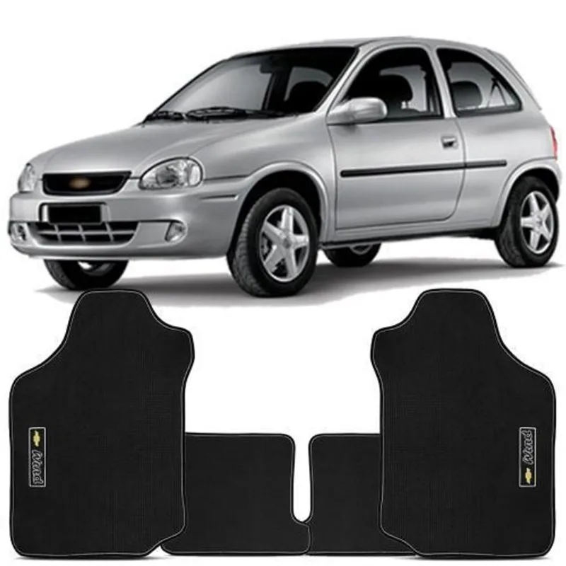 Tapete Automotivo Corsa Wind 1998/2002 Borracha Pvc