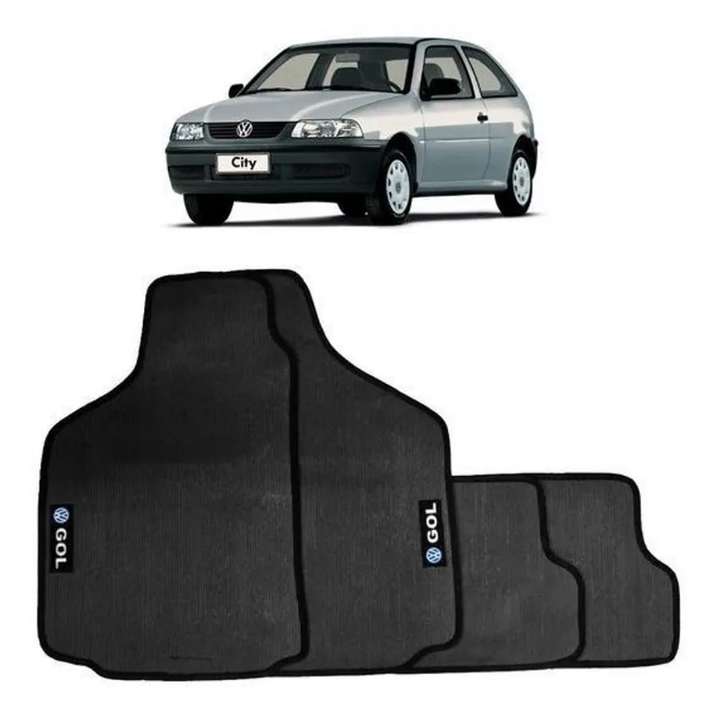 Tapete Automotivo Gol G5 2009 Borracha Pvc