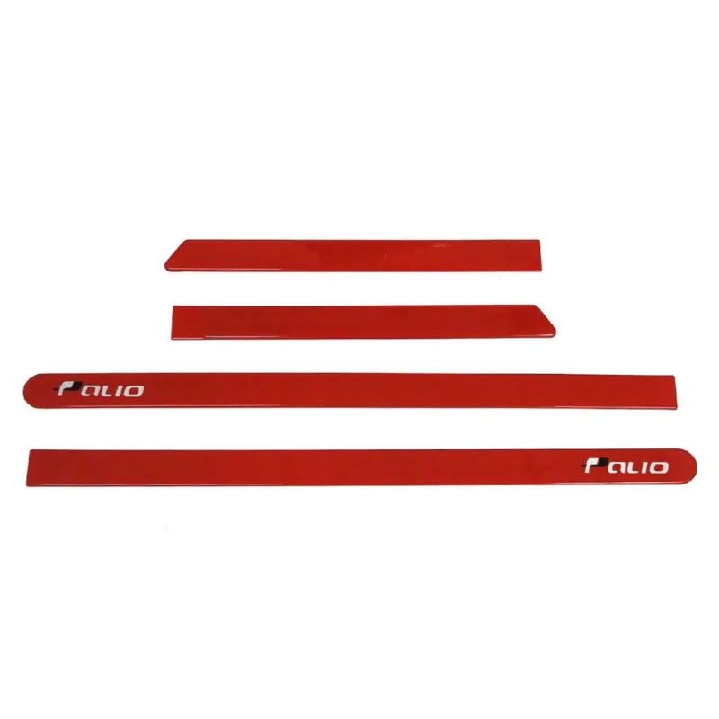 Jogo De Friso Lateral Pintado Vermelho Moderna Palio