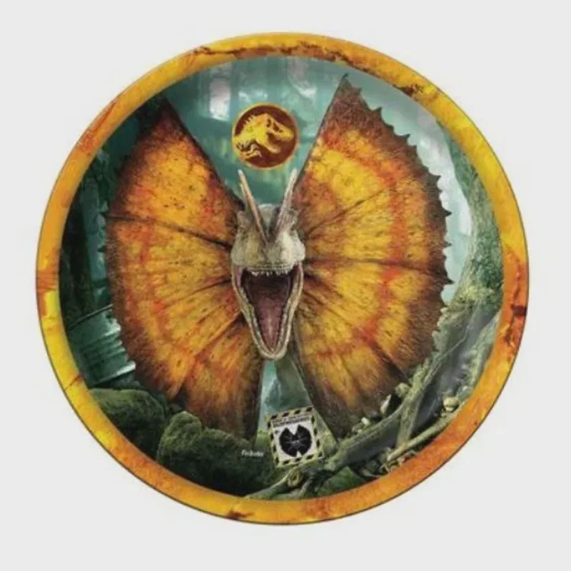 Prato Papel Jurassic World C/8 Festcolor