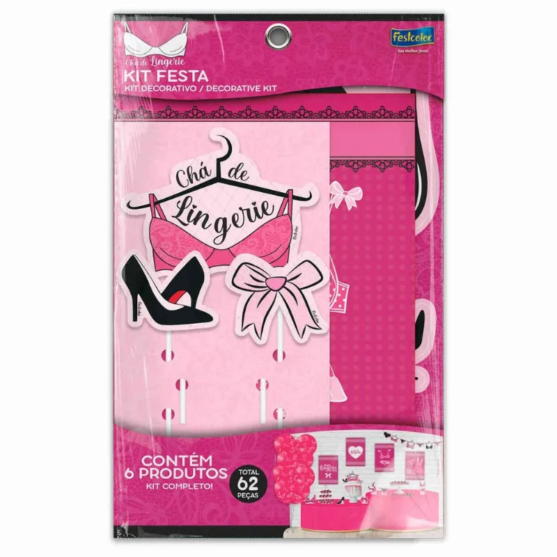 Kit Festcolor Festa Chá Lingerie (MP)