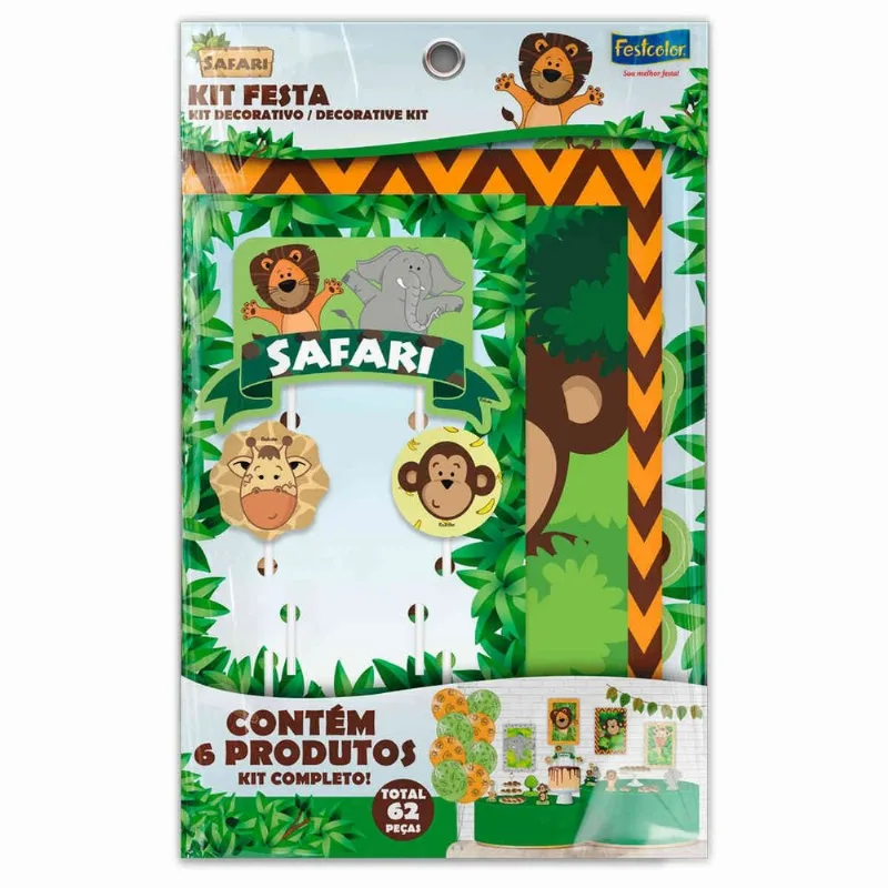 Kit Festcolor Festa Safari (MP)