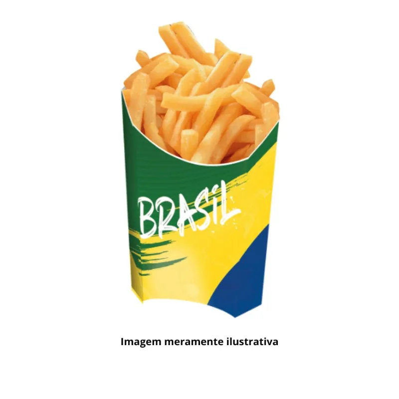 Caixa Batata Vai Brasil c/ 8 unidades Festcolor