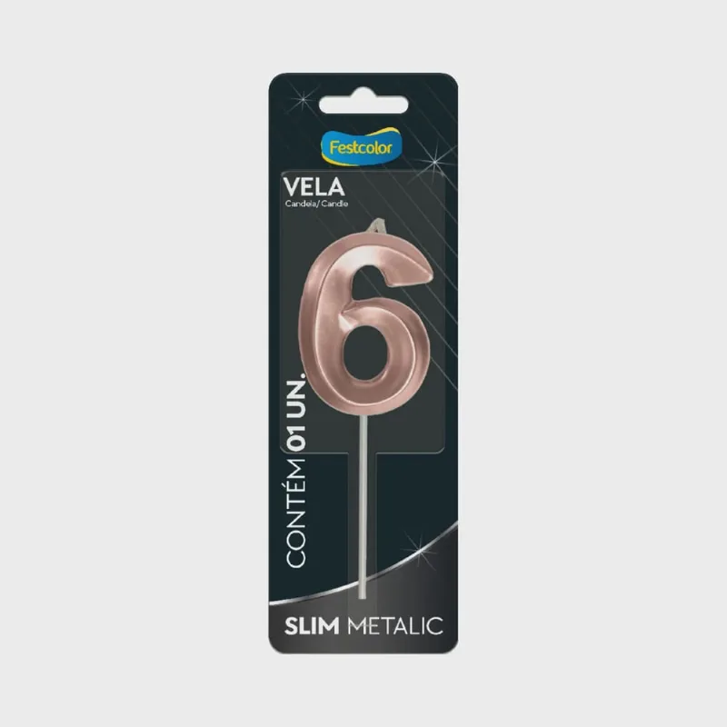 Vela Slim Metalic Rose Gold N 6 Festcolor