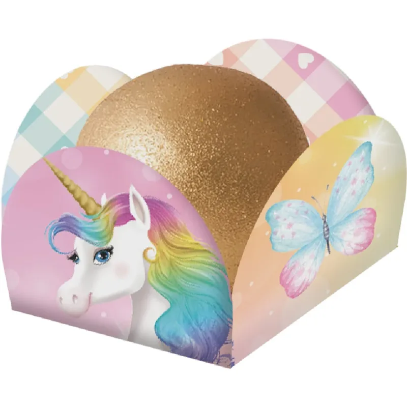 Forma 4 Petalas Unicornio C/40 Festcolor