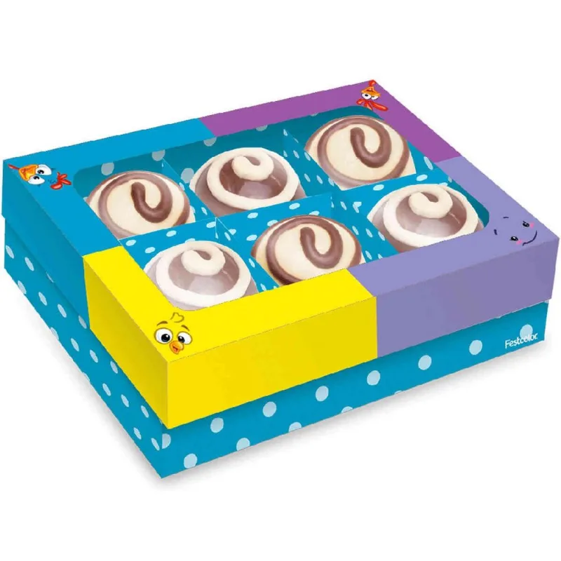 Caixa Festcolor 6 Bombons Galinha Pintadinha (MP)