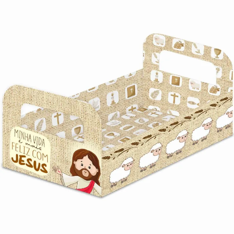 Cesta Festcolor M Páscoa Jesus 111822 (MP)
