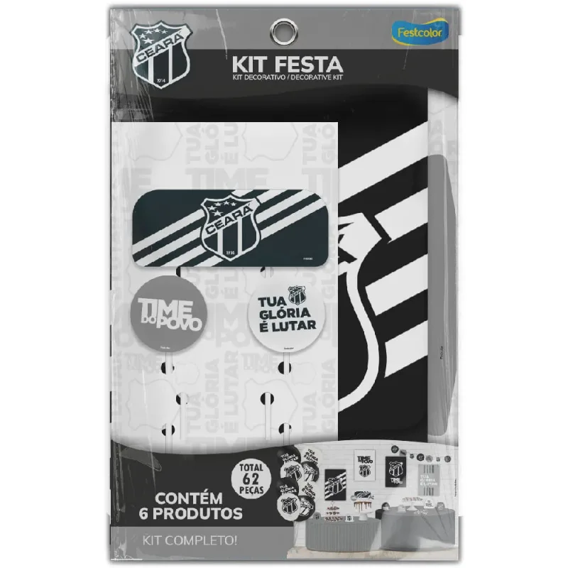 Kit Festa Ceara Oficial C/62 Festcolor