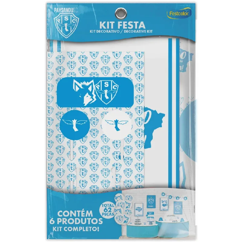 Kit Festa Paysandu Oficial C/62 Festcolor
