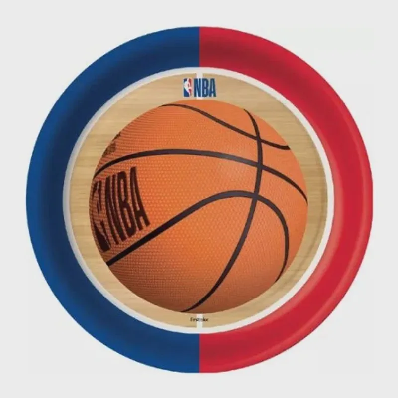 Prato Papel Nba C/8 Festcolor