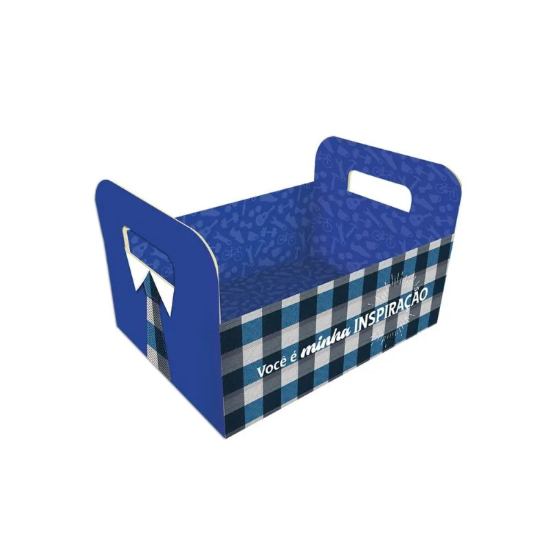 Cesta Festcolor Papel Mister Pai Tamanho G 25x18cm 112523 (MP)