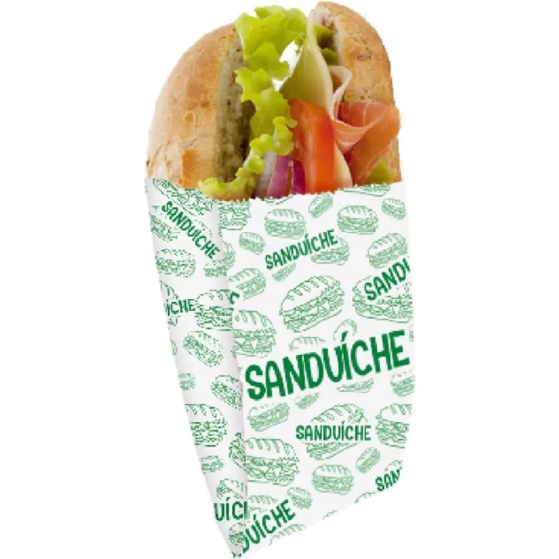 Embalagem para Alimentos Saco Fundo Sanduiche 14X13,5X5 PCT.C/100 - Festcolor
