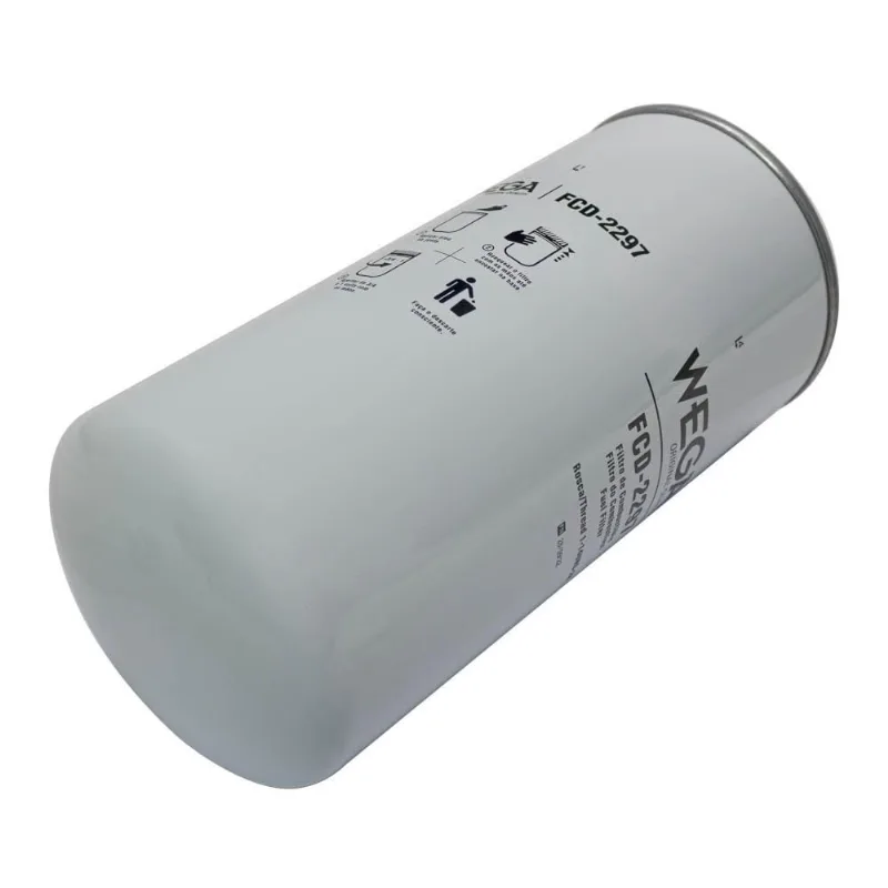 Filtro Combustível jd Colheitadeira 9570 T550 Trator 8245R 8370R - wega - FCD2297