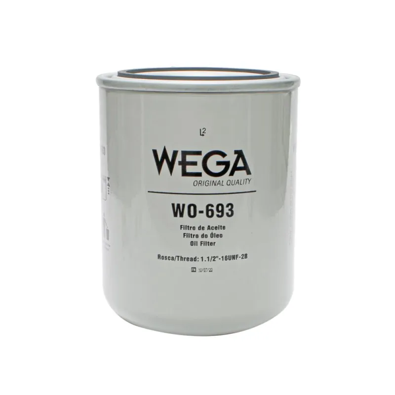 Filtro Do Óleo Trator 8170 8180 8470 8480 S280 Doosan DX210W - wega - WO693 - Não Disponível