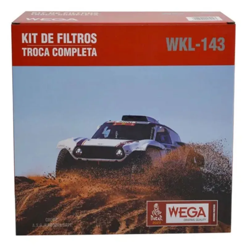 Kit De Filtros Wega Fiat Toro 2015 Até 2021