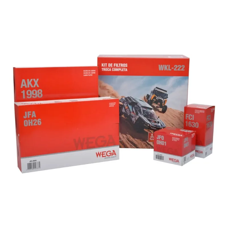 Kit de Filtros Wega Creta 2016 até 2021