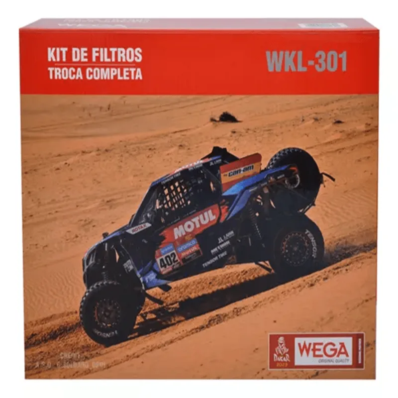 Kit De Filtros Wega Vw Cross Fox 2014 Até 2019