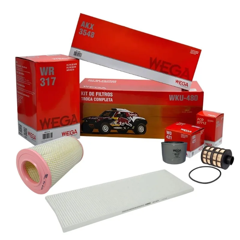 Kit Revisão Filtros Jumper Boxer Ducato 2.3 Diesel 2009/2017