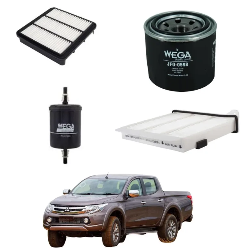 Kit Filtro Troca Óleo L200 triton 2013 A 2019 WKU540 Wega - Não Disponível