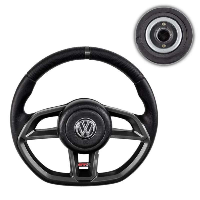Volante Gol Voyage Saveiro G5 G6 08-16 Mod Golf Vision