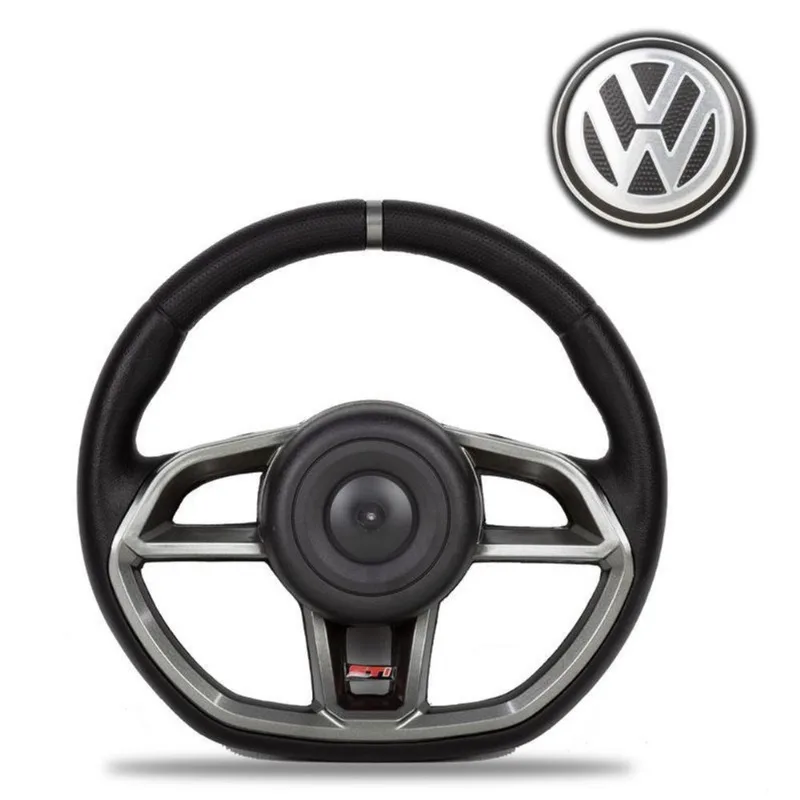 Volante Universal Sem Cubo Grafite - Modelo Golf Vision