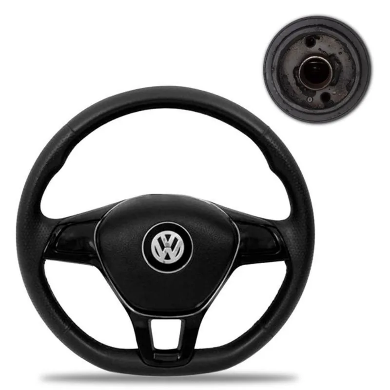 Volante Gol Voyage Saveiro G5/ G6 08-16 Mod. Golf Preto