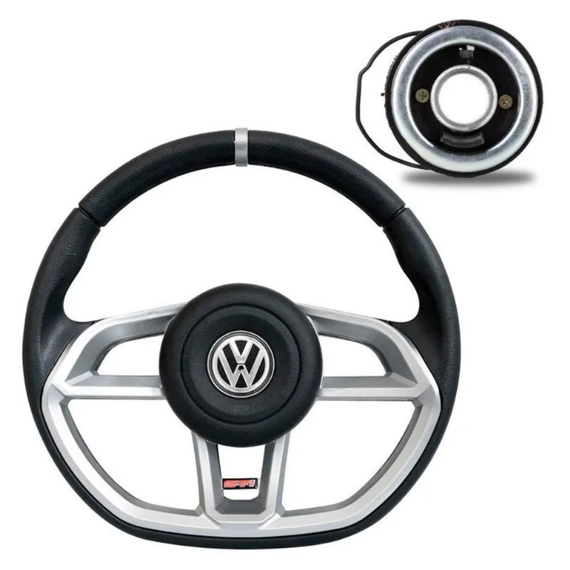 Volante Gol Voyage Saveiro G5/ G6 08-16 Mod Golf Vision