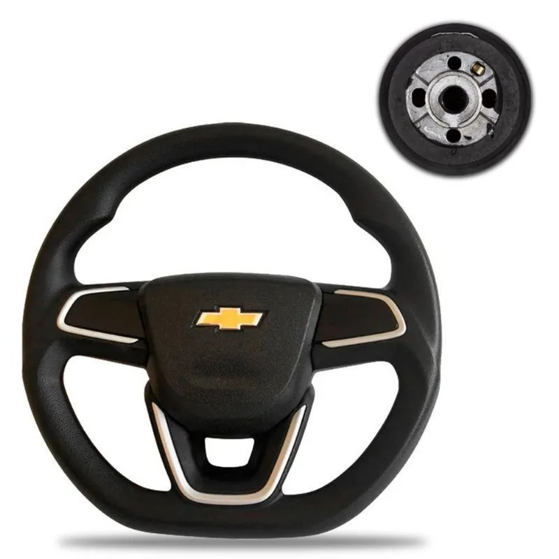 Volante Celta Corsa Classic Prisma Com Cubo Mod. Onix Prata