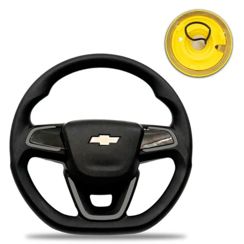 Volante Celta Corsa Classic Prisma Cubo Mod. Onix Grafite