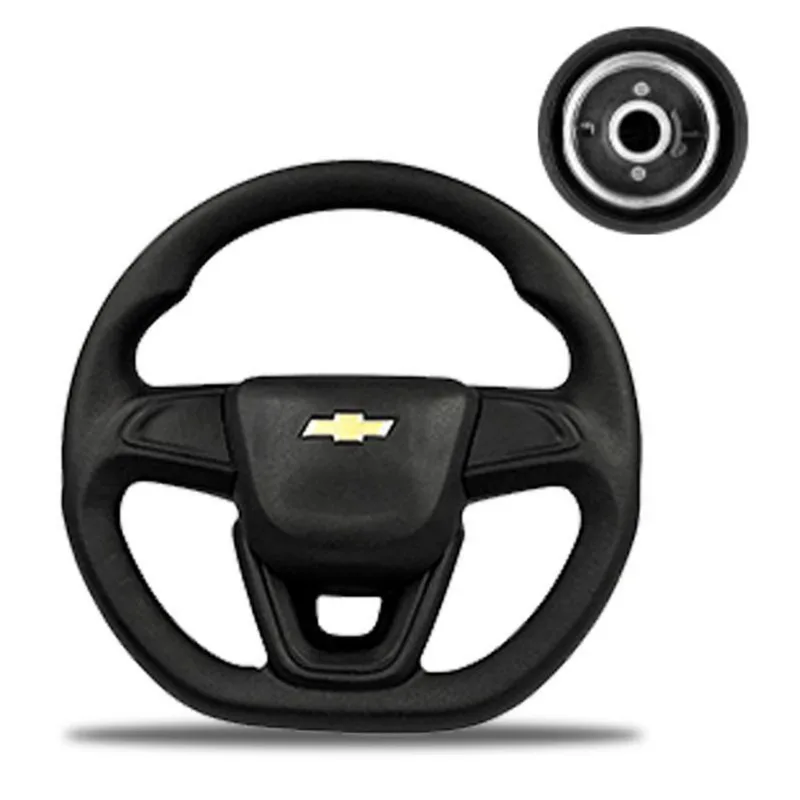 Volante Astra Meriva Montana Zafira Com Cubo Mod. Onix Preto