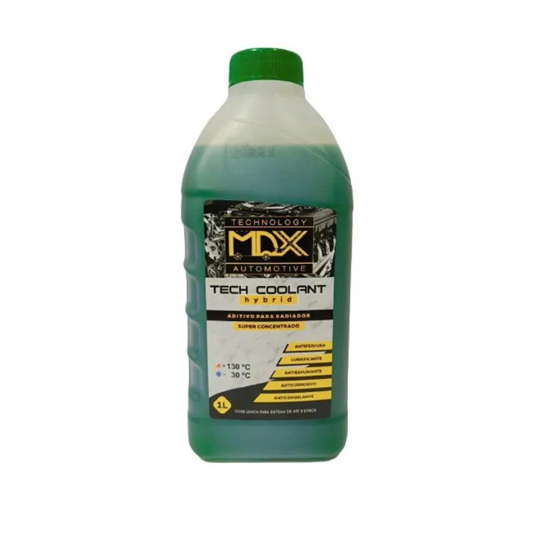 Aditivo Radiador Hybrid Concentrado Verde Kit 8 Unid